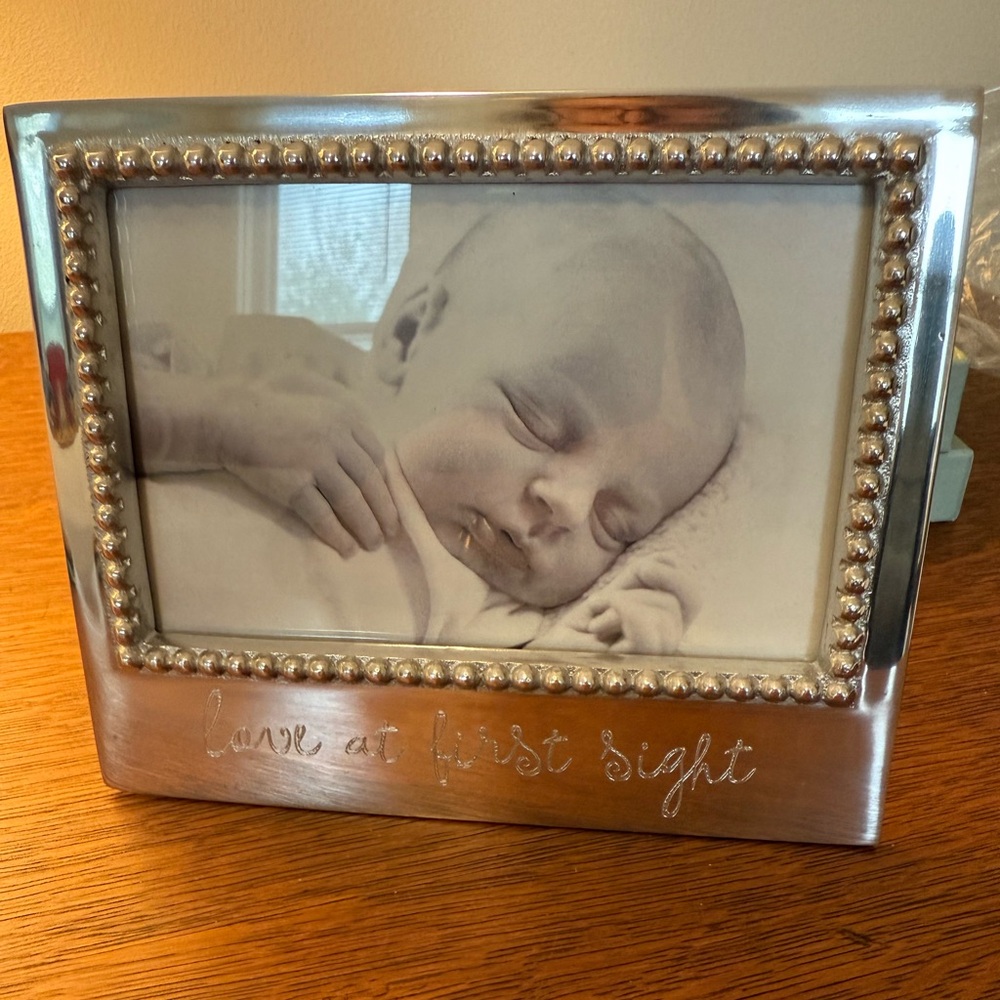 New in Box Mariposa “Love at First Sight” Picture Frame